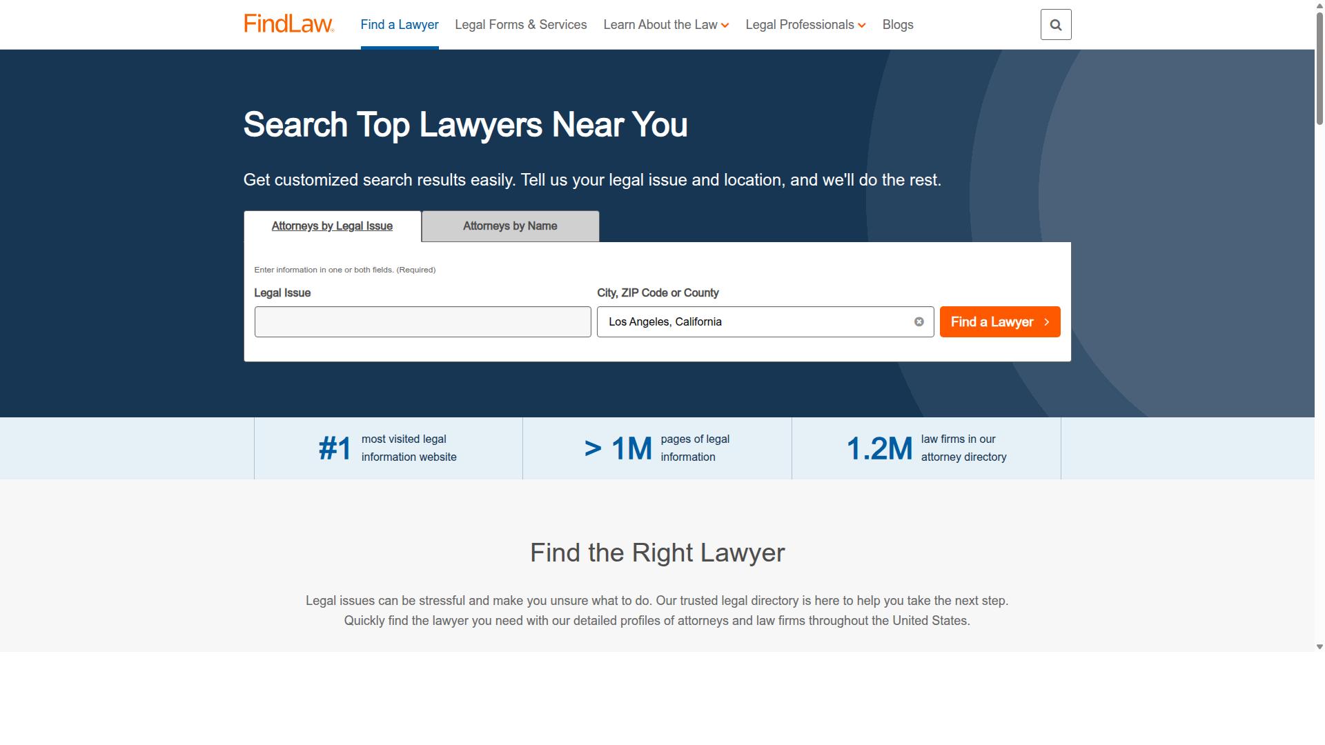 Wolper Law Firm website
